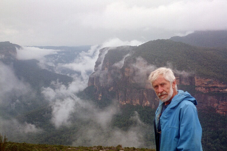 Pete Mewkill at Mount Hay - Blue Mountains